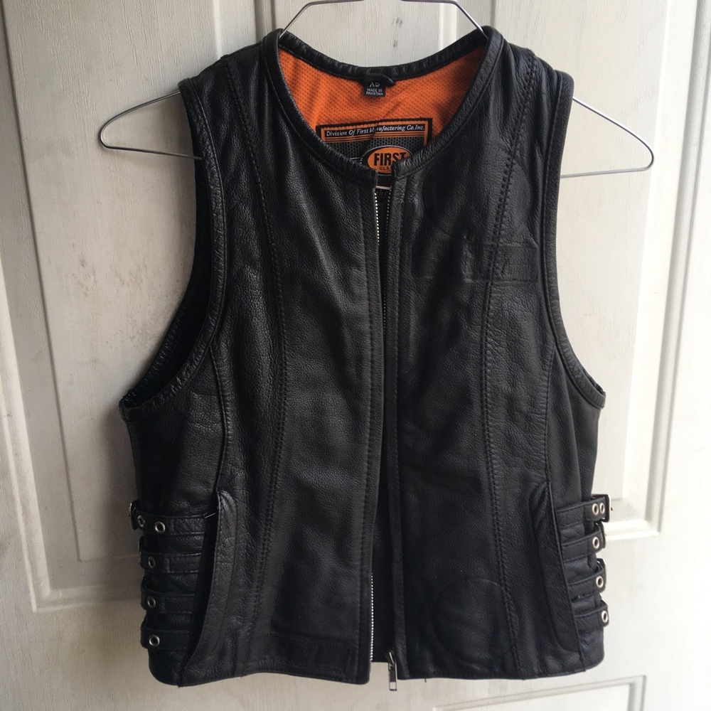 Leather Vest